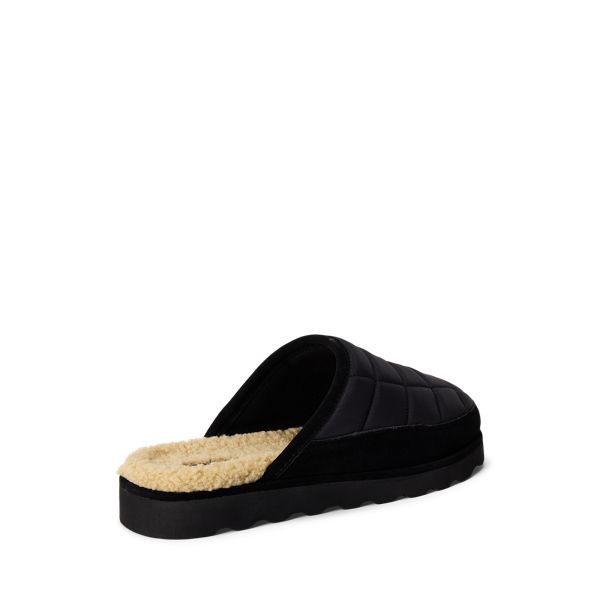 Reade Polo Bear Quilted Scuff Slipper