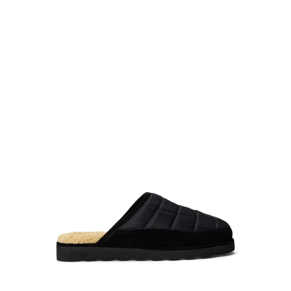 Reade Polo Bear Quilted Scuff Slipper