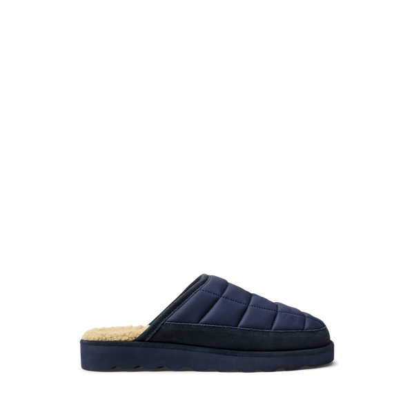 Reade Polo Bear Quilted Scuff Slipper