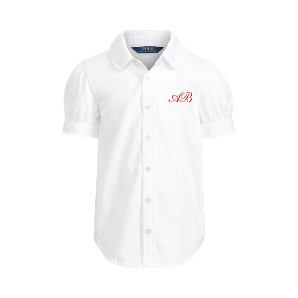 Chemise Oxford pour filles