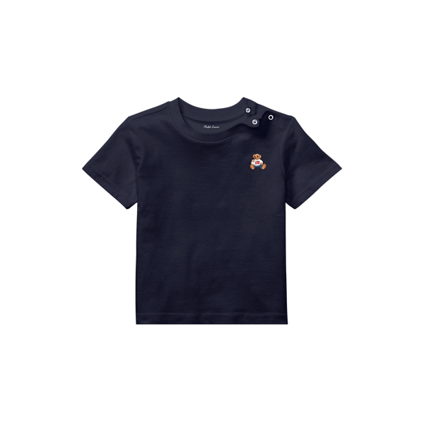 T-shirt bébé à col rond en jersey