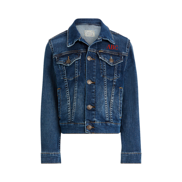 Ralph lauren girls denim jacket online