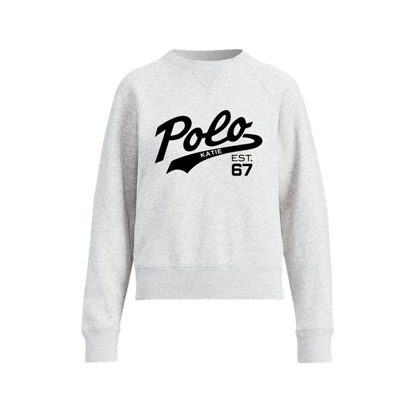 Sweat col rond molleton