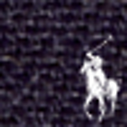 Navy/White Ponies