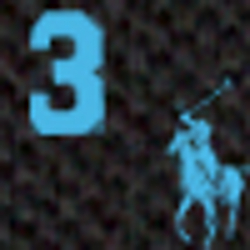 Poloblack/Neon Blue