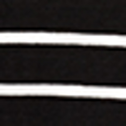 Black With White Stripe