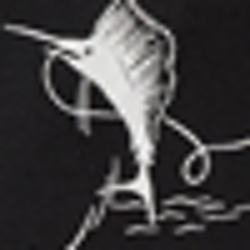 Black Swordfish Print