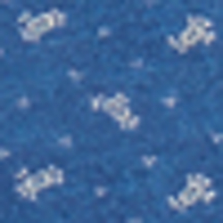 Blue/Cream Multi