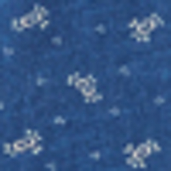 Blue/Cream Multi