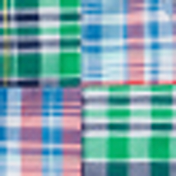 White/Blue Multi