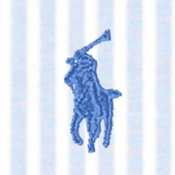 Faded Blue/White