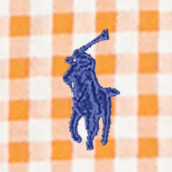 Orange/White