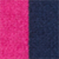 New Navy W Peony Stripe