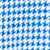 Houndstooth Blue