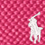 Fuchsia  W/ White