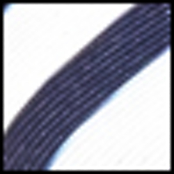 White Canvas/ Navy Stripe