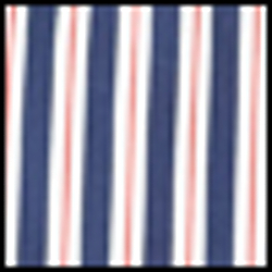 Navy Red White Stripe