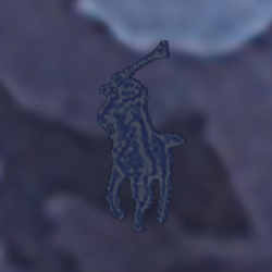 Camouflage bleu