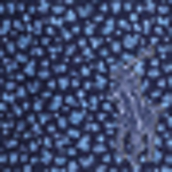 Tossed Navy Floral