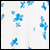 Blue Field White Multi