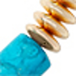 Gold/Turquoise