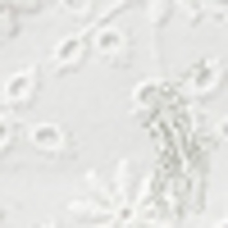 White Eyelet W/ White Pp
