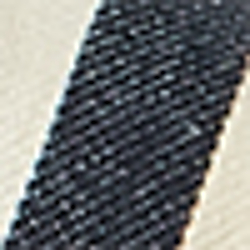 White/Navy Striped