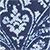 Navy Paisley