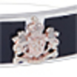 Silver/Navy
