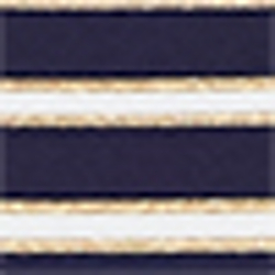 Navy/Gold Lurex