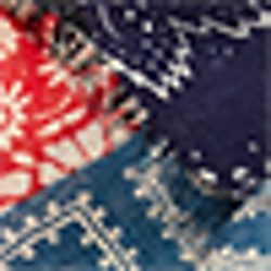 Dk Indigo/Red