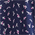 Navy/Orchid Ditzy Floral