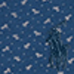 Blue/Cream Multi