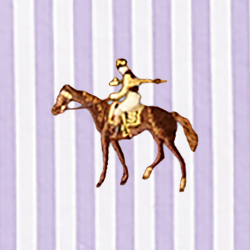 Purple/White