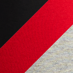 Grey, Red & Black