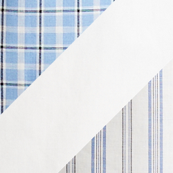 Stripe, White & Plaid