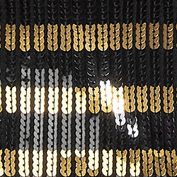 Black W/ Gold Stripes