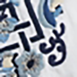 Ceramic White/Blue