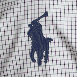 Purple/White Multi