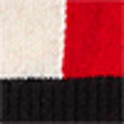 Black/Red/Cream