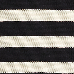 Midnight/Cream Stripe