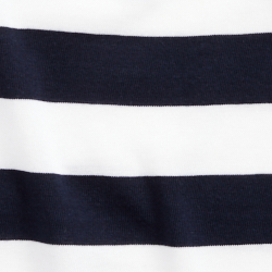 Navy White Stripe