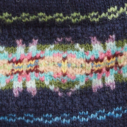 Rl Navy Fairisle Multi