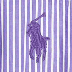 Purple/White