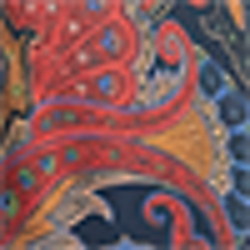 Lauren Navy Multi