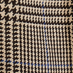 Glen Plaid W/ Blue Deco