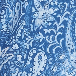 Blue Multi Paisley