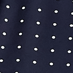 Lauren-Navy/Seidenwei&szlig;