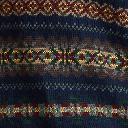 Navy Fairisle