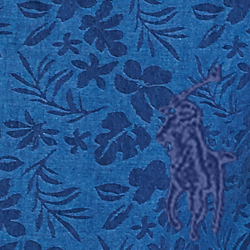 Indigo Jacquard